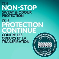 Vaporisateur sec Antisudorifiq Dove Black+White Eau Vive protection antibactérienne contre les odeurs 107 GR