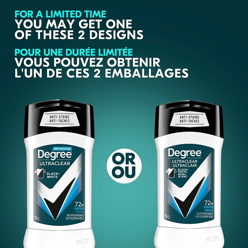 DEGREE MEN BLACK+WHITE AP