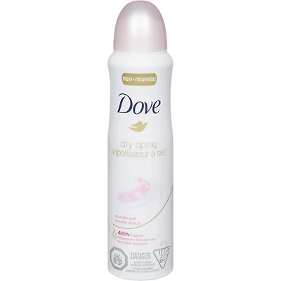 Advanced Care Dry Spray Antiperspirant Deodorant for Women Powder Soft Scent Pro-Ceramide Technology for Soft, Resilient Skin