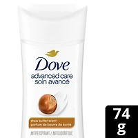 Antisudorifique en bâton pour femmes Beurre de Karité protection 48 h et des aisselles douces et lisses 74 g