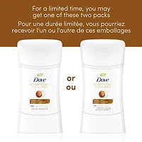 Antisudorifique en bâton pour femmes Beurre de Karité protection 48 h et des aisselles douces et lisses 74 g