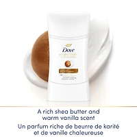 Antisudorifique en bâton pour femmes Beurre de Karité protection 48 h et des aisselles douces et lisses 74 g