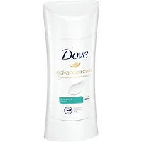 Antisudorifique Dove Advanced Care Non Parfume protection antibactérienne contre les odeurs