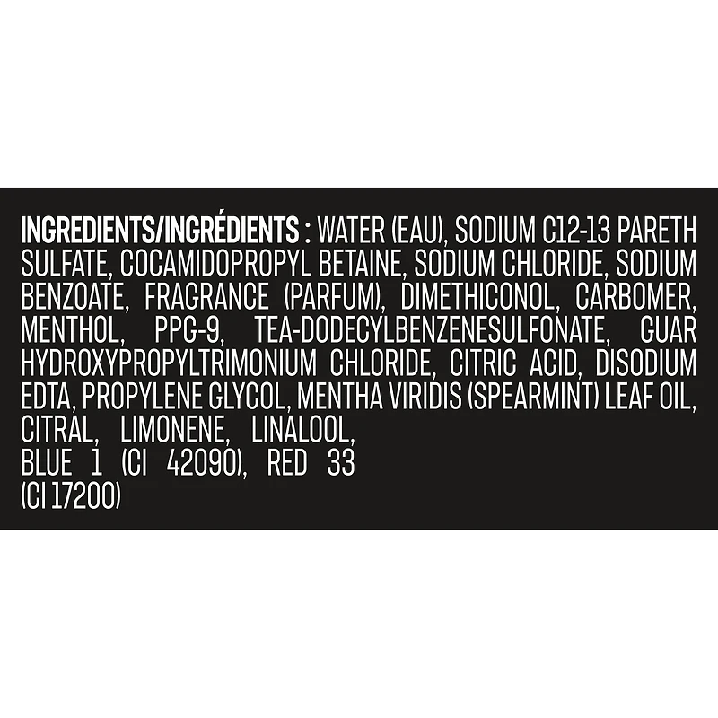 2-in-1 Shampoo and Conditioner for Clean & Strong Hair Ice Chill Iced Mint & Lemon Men's Shampoo & Conditioner in a 100% Recycled Bottle