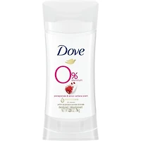 Désodorisant en bâton pour des aisselles douces Dove 0 % Aluminium Grenade et Verveine Citronnelle protection 48 h contre les odeurs 74 g