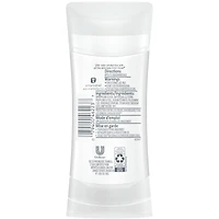 Dove 0% Aluminum Deodorant for smooth underarms Coconut and Pink Jasmine antibacterial odour protection 74 g