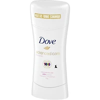 Antiperspirant Stick Dove Clear Finish protection antibactérienne contre les odeurs 74 GR