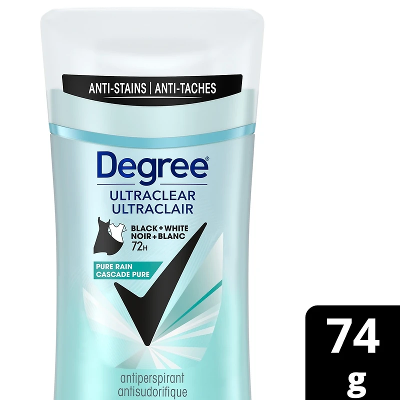 Antisudorifique Degree for Women Cascade pure protection antibactérienne contre les odeurs 74 g