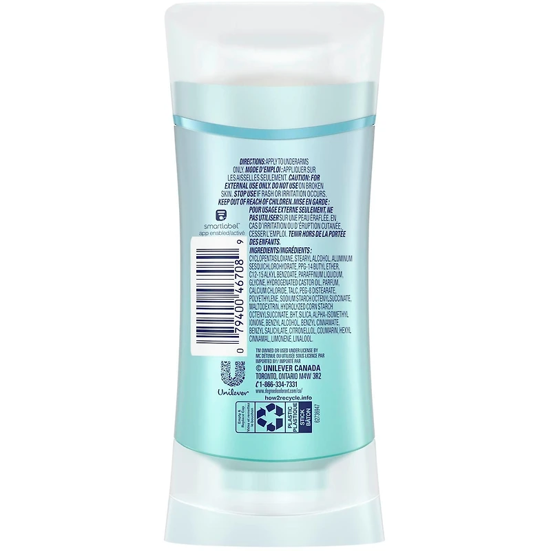 Degree for Women Antiperspirant Fresh Energy antibacterial odour protection 74 g