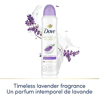 Advanced Care Lavender Scent Dry Spray Antiperspirant Deodorant for Women with Pro-Ceramide Technology for Soft, Resilient Skin