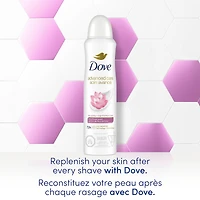 Antisudorifique vaporisateur à sec Dove Nourishing Secrets Parfum fleur de lotus protection antibactérienne contre les odeurs 107 g