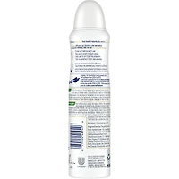 Antisudorifique en vaporisateur à sec pour femmes Dove Nourishing Secrets Nénuphar et Fleur de Cerisier 48 h de protection contre les odeurs et la transpiration 107 g