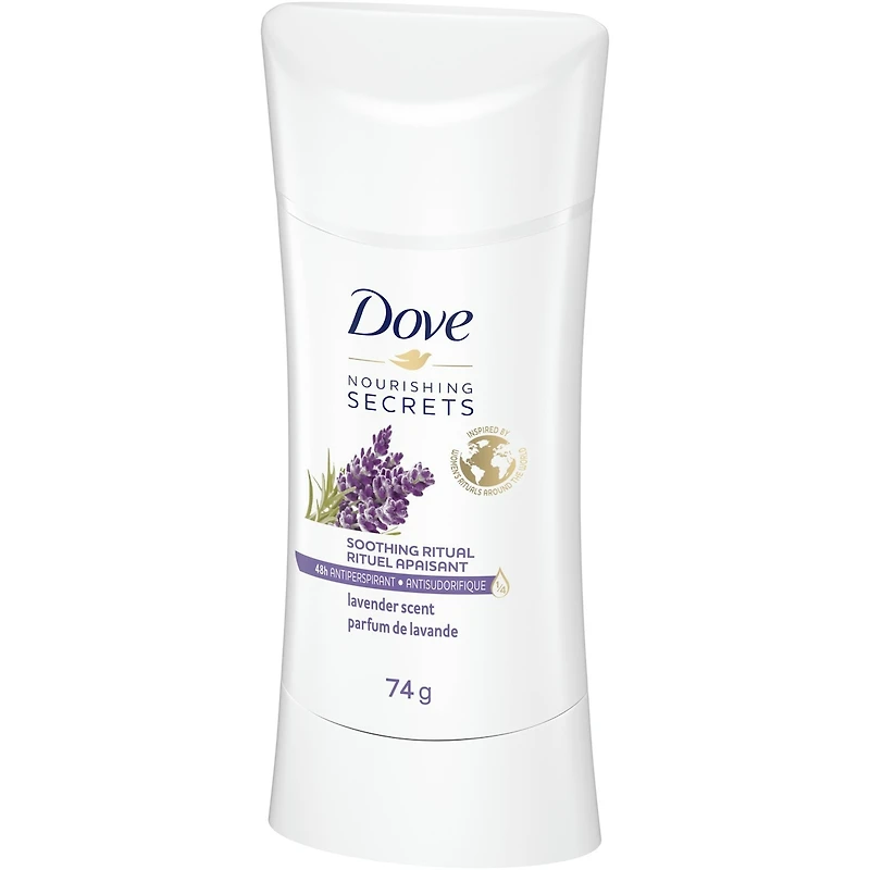 Dove Nourishing Secrets Antiperspirant Lavender Scent antibacterial odour protection 74 g