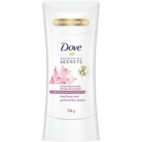 Dove Nourishing Secrets Antiperspirant Lotus Flower Scent antibacterial odour protection 74 g