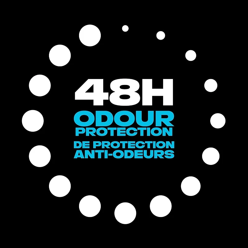 Désodorisant en bâton protection longue durée contre les odeurs avec 48 h de parfum léger et frais AXE  Cool Ocean formulé sans aluminium 85 g