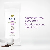 Désodorisant en Bâton pour 48 h de protection contre les odeurs Dove 0 % Aluminium Parfum de Lavande et Vanille désodorisant sans aluminium pour des aisselles lisses
