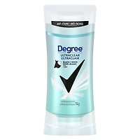 Antisudorifique en bâton pour une protection de 48 h contre les odeurs Degree for Women Ultraclear Black+White protection antibactérienne contre les odeurs 74 g