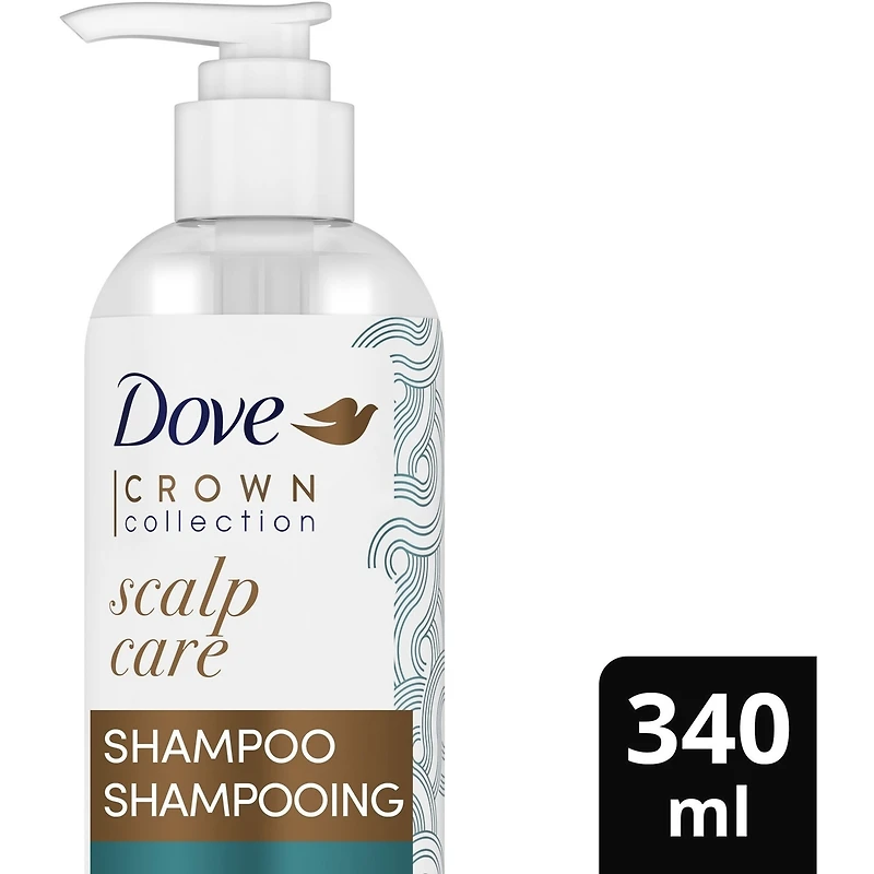 Shampooing sans sulfate pour les cheveux crépus et bouclés CROWN Collection Scalp Care avec squalane végétal et extrait d'aloès