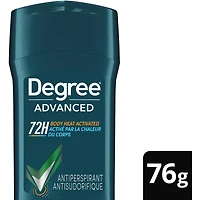 Antisudorifique en bâton pour une protection de 48 h contre les odeurs Degree Men Workout Endure protection antibactérienne contre les odeurs 76 g