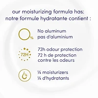 Désodorisant en Bâton pour 48 h de protection contre les odeurs Dove 0 % Aluminium Beurre de karité désodorisant sans aluminium pour des aisselles lisses 74 g
