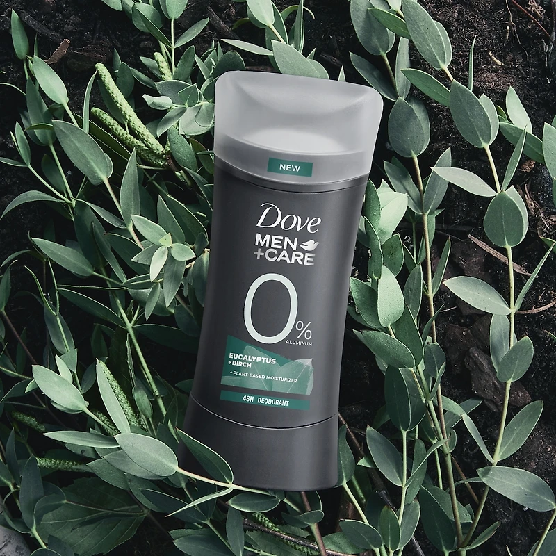 Dove Men+Care  Deodorant Stick for 48h odour protection Eucalyptus + Birch with 0 % Aluminum 74 g