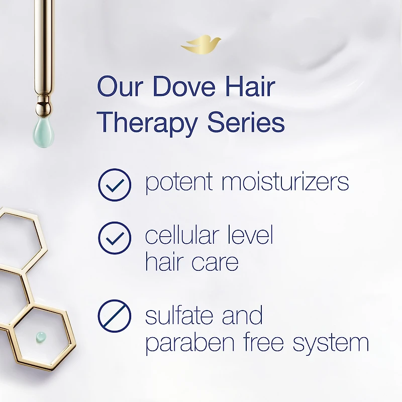Shampooing Dove Thérapie cuir chevelu sec