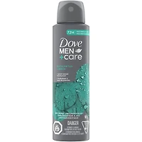 Dove Men+Care  Antiperspirant Dry Spray for 48 Hour Sweat and Odour Protection Eucalyptus + Birch Antiperspirant + Deodorant for Men 107g