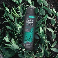 Dove Men+Care  Antiperspirant Dry Spray for 48 Hour Sweat and Odour Protection Eucalyptus + Birch Antiperspirant + Deodorant for Men 107g