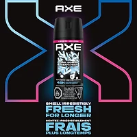 AXE  Deodorant Body Spray Long lasting odour protection with 48 hour light & refreshing scent Cool Ocean men’s deodorant formulated without aluminum 113 g