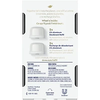 Recharges de Désodorisant pour 48 h de protection anti-odeurs Dove 0 % Aluminium Coconut & Pink Jasmine désodorisant sans aluminium pour femmes 32 g Lot de 2