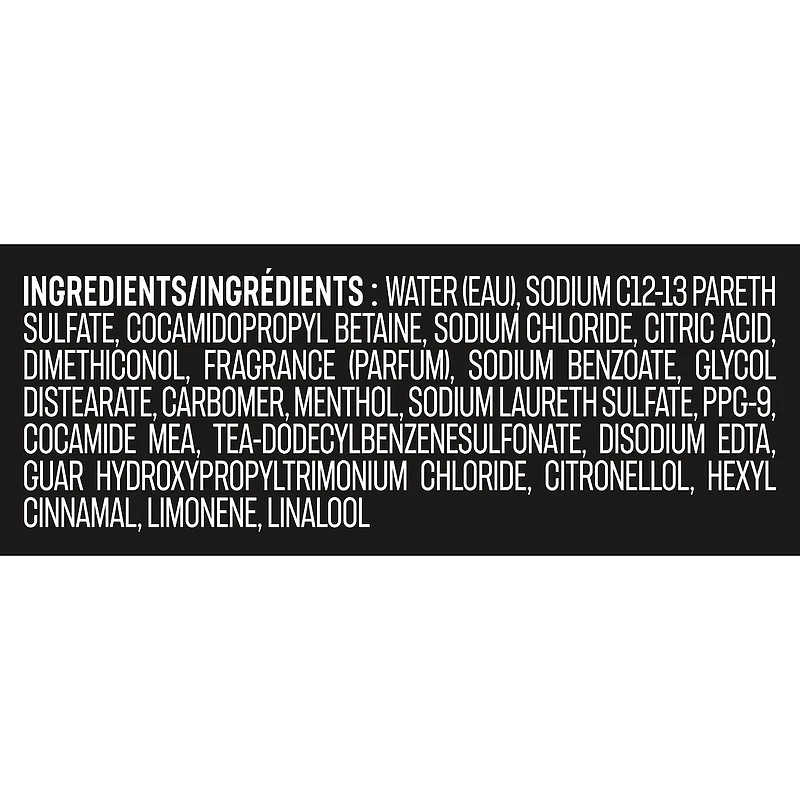 AXE 2 in 1 Shampoo & Conditioner for clean and smooth men's hair Cool Ocean made with menthol 473 ml