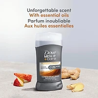 Dove Men+Care  Deodorant Stick aluminum-free deodorant formula for 72H odour protection Morning Fresco with essential oils & ¼ moisturizing cream 85 g