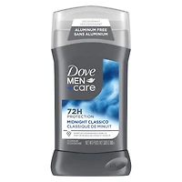 Désodorisant en Bâton formule sans aluminium pour 72 h de protection anti-odeurs Dove Men+Care  Midnight Classico avec huiles essentielles et ¼ de crème hydratante 85 g