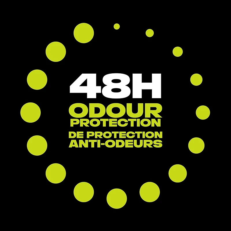 Désodorisant en Bâton pour une protection longue durée contre les odeurs AXE Infinite Pamplemousse et Patchouli formulé sans aluminium