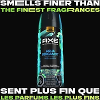 Fine Fragrance Collection Premium Body Spray for Men Aqua Bergamot deodorant with 72H odour protection and freshness infused with juniper, bergamot, and sage essential oils