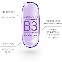 Désodorisant Sans Aluminium Parfum de Lavande et Camomille Dove Vitamin Care+ 72 h de protection anti-odeur respirante avec vitamines B3 + E