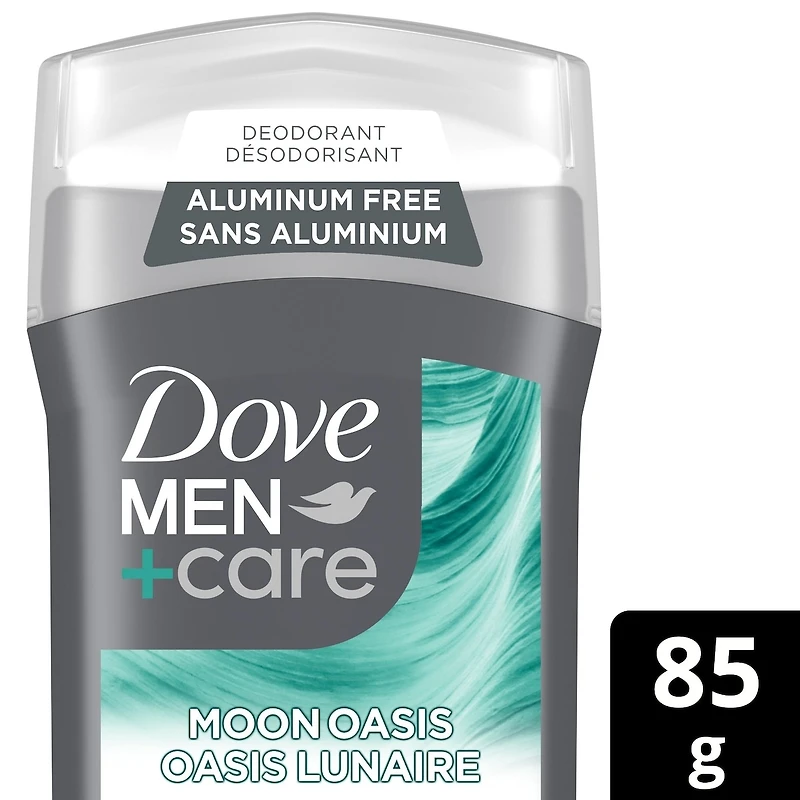 Men+Care  Moon Oasis 72h Men's Aluminum-Free Deodorant with Non-Irritant Formula, 1/4 Moisturizing Cream and Vitamin E