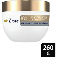 Masque Capillaire Liaisons Fortes 10-en-1 pour cheveux abîmés Dove  avec Soin Bio Protéiné + peptides aide à réparer les signes visibles de dommages extrêmes