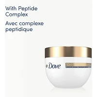 Masque Capillaire Liaisons Fortes 10-en-1 pour cheveux abîmés Dove  avec Soin Bio Protéiné + peptides aide à réparer les signes visibles de dommages extrêmes