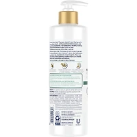 Shampooing pour démêler et lisser les pointes fourchues Dove Hair Therapy Lasting Length shampooing fortifiant pour cheveux endommagés avec protéine de riz