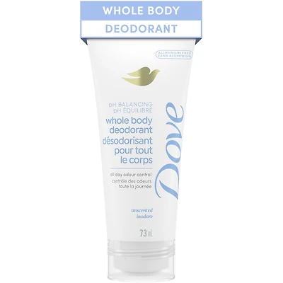 Whole Body Deodorant Cream Aluminum Free Deodorant for Women Unscented for Pits, Privates, & Thighs to Toes