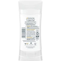 Déodorant pour Femmes avec 1/4 d'hydratants, Dove Sans Aluminium Fruit du Dragon & Crème de Noix de Coco, Protection contre les odeurs pendant 72h, 74 g