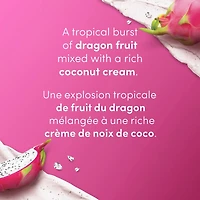 Déodorant pour Femmes avec 1/4 d'hydratants, Dove Sans Aluminium Fruit du Dragon & Crème de Noix de Coco, Protection contre les odeurs pendant 72h, 74 g