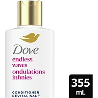 Revitalisant pour cheveux ondulés, Dove Ondulations Infinies  avec technologie Soin Bio-Protéine Liquide, 355 ML