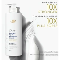 Shampoing pour Cheveux Abîmés Dove Réparateur Intensif avec Soin Bio-Protéine Liquide