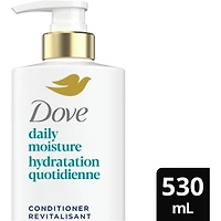 Revitalisant pour Cheveux Secs Dove Hydratation Quotidienne avec Soin Bio Protéine Liquide et Sérum d'Acide Hyaluronique