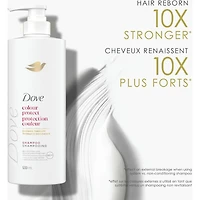 Dove Colour Protect Shampoo for Colour Treated Hair, with Liquid Bio-Protein Care