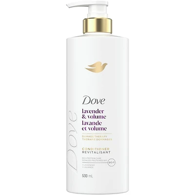 Dove Lavender & Volume Conditioner for Fine and Flat Hair,  with Liquid Bio-Protein care, 530 ML