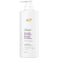Shampooing pour Cheveux Fins et Plats, Dove Lavande et Volume  avec Soin Bio-Protéine Liquide, 530 ML