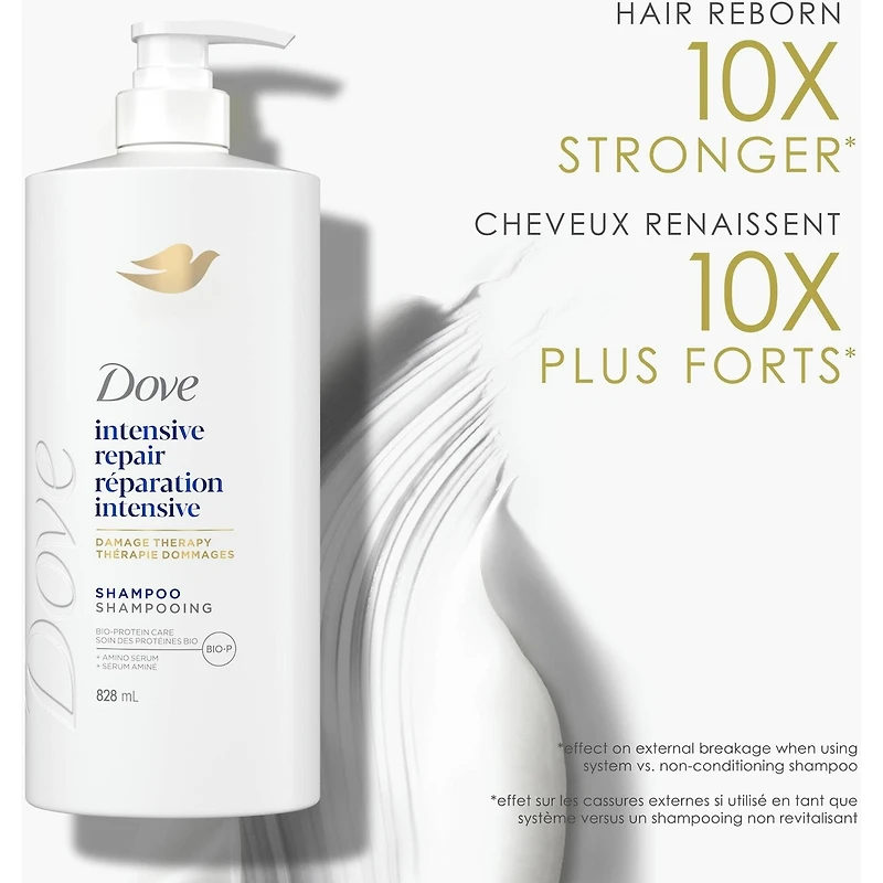 Dove Intensive Repair Shampoo for damaged hair,  with Liquid Bio-Protein Care 530 ML